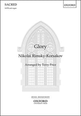 Glory SATB choral sheet music cover